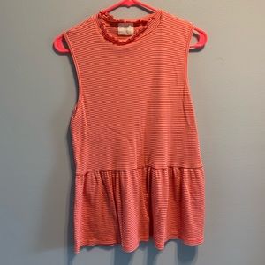 Peplum Tank